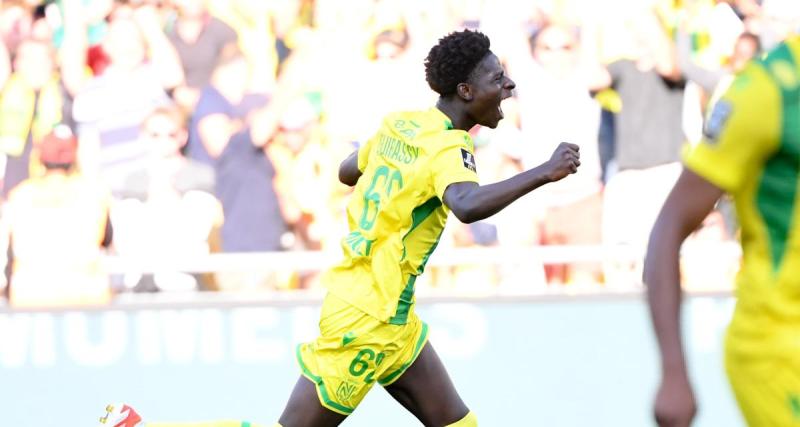  - Nantes : le premier but exceptionnel de Bahereba Guirassy en professionnel 