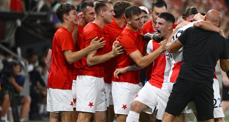  - Le LOSC mené par le Slavia Prague à la mi-temps