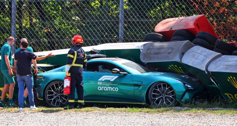  - VIDEO - La Safety Car finit dans le mur à Monza