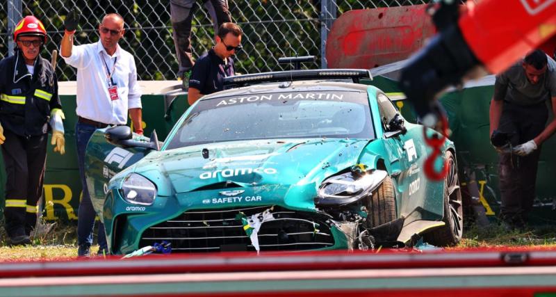  - F1 : la safety car a connu une terrible mésaventure à Monza