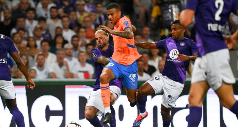  - À la pause, l'OM et Greenwood mènent au score face à des Toulousains à dix