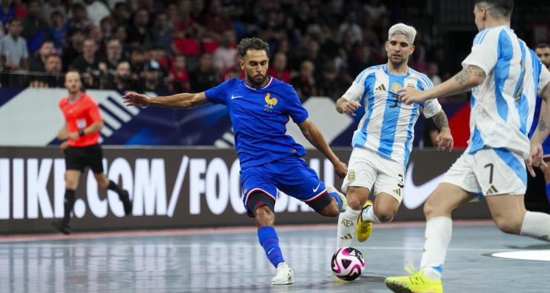  - Équipe de France futsal : en préparation au Mondial, les Bleus s'inclinent face à l'Argentine