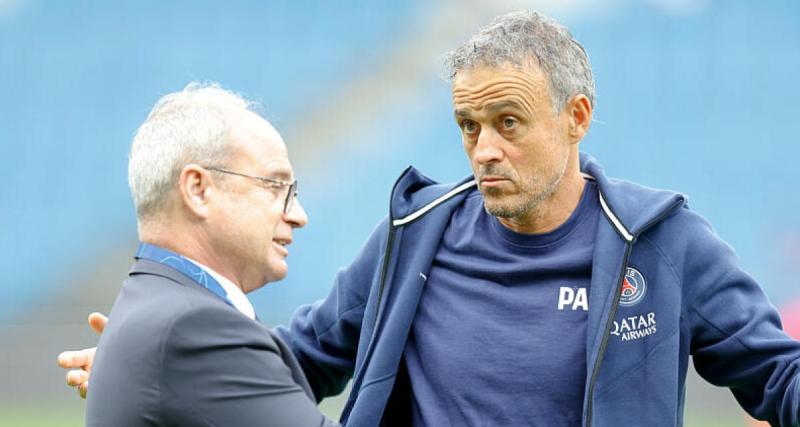  - PSG : les mots forts de Luis Enrique pour soutenir Luis Campos