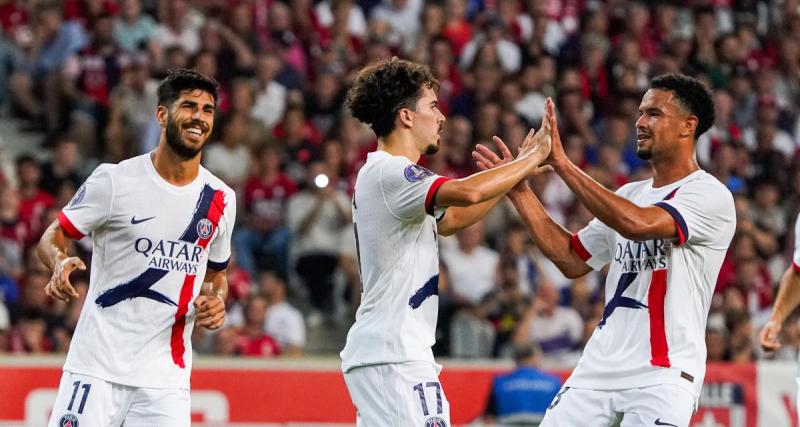  - Grâce à Vitinha et Barcola, le PSG mène à Lille !