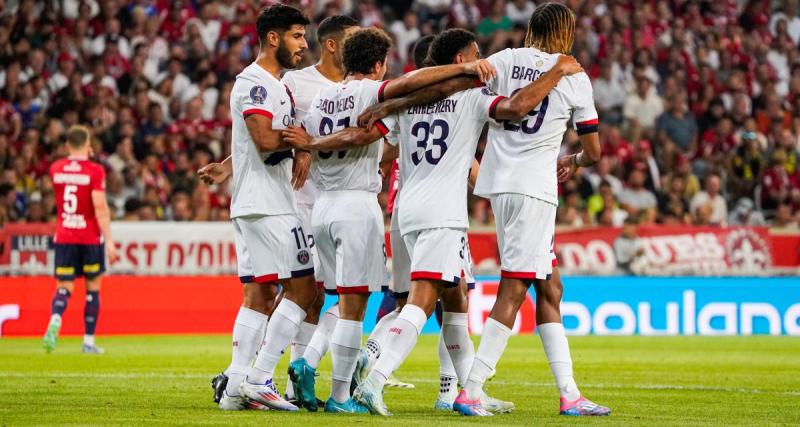  - À la pause, le PSG prend le large face au LOSC 