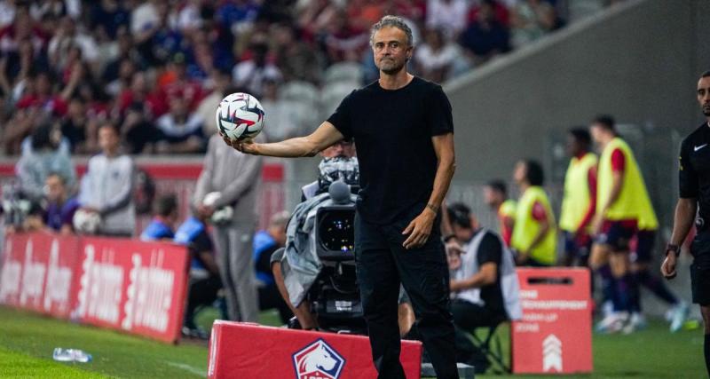  - Lille - PSG : fier de la victoire de ses joueurs, Luis Enrique reconnait un gros domaine où son équipe doit s'améliorer