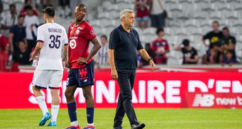  - LOSC : Bruno Génésio peste contre l’arbitrage après la défaite contre le PSG 