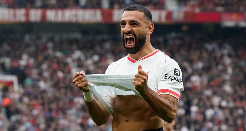  - Liverpool : les stats' lunaires de Mohamed Salah contre Manchester United
