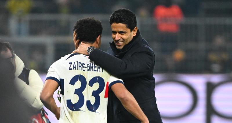  - PSG : la confidence forte en interne d'Al-Khelaïfi à Zaïre-Emery