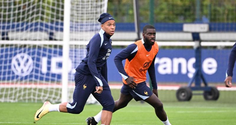  - Équipe de France : le ciseau de Kylian Mbappé à l’entraînement