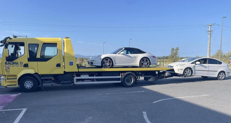  - Course sur route ouverte entre une Porsche et une Toyota, les deux automobilistes perdent leur permis