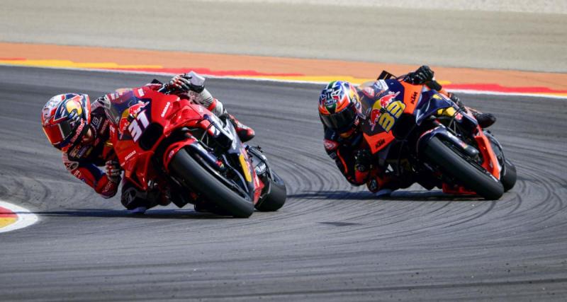  - Vidéo - L'envol canon de Jorge Martin, le départ de la course sprint GP de Saint-Marin de MotoGP