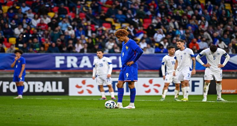  - France - Bosnie-Herzégovine Espoirs : le pénalty manqué par Hugo Ekitike 