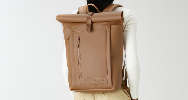 Lipault présente ses trois sacs à dos stars pour une rentrée urbaine - Rolltop : le sac tout-terrain