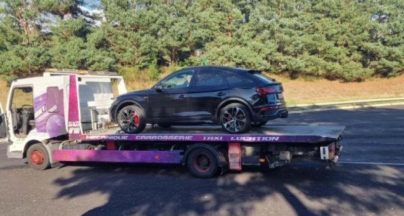  - Un Parisien se prend pour un pilote sur l’A75, son Audi Q5 termine à la fourrière