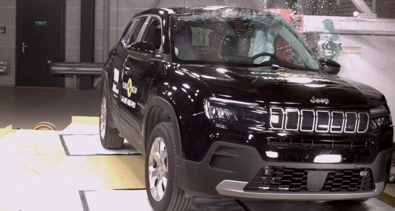  - Stellantis taclé par l’organisme EuroNCAP, le Jeep Avenger n’obtient que 3 étoiles