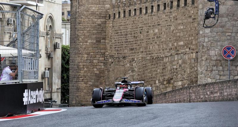  - GP d'Azerbaïdjan de F1 : Trois drapeaux rouges interrompent la séance, le classement des essais libres 1