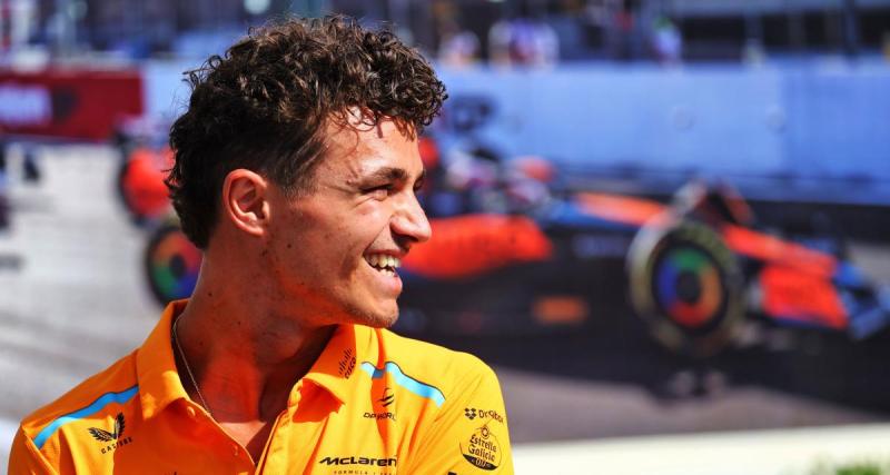  - F1 : tout simplement fou, une McLaren construite en ... Lego pilotée par Lando Norris 