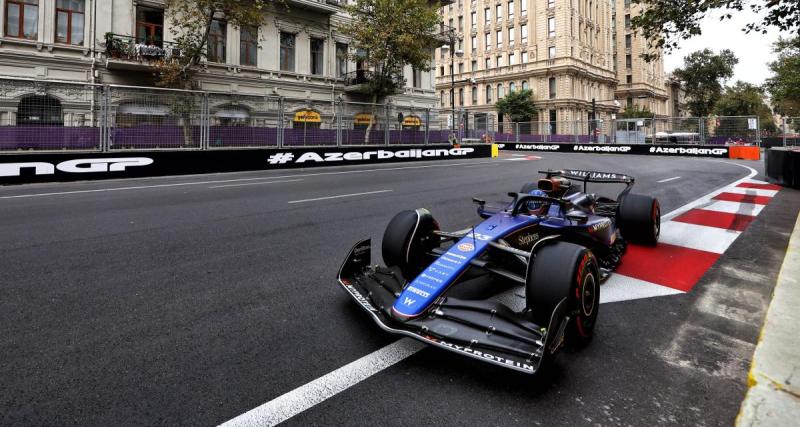  - GP d'Azerbaïdjan de F1 : Pierre Gasly éliminé de la Q2, Franco Colapinto passe en Q3