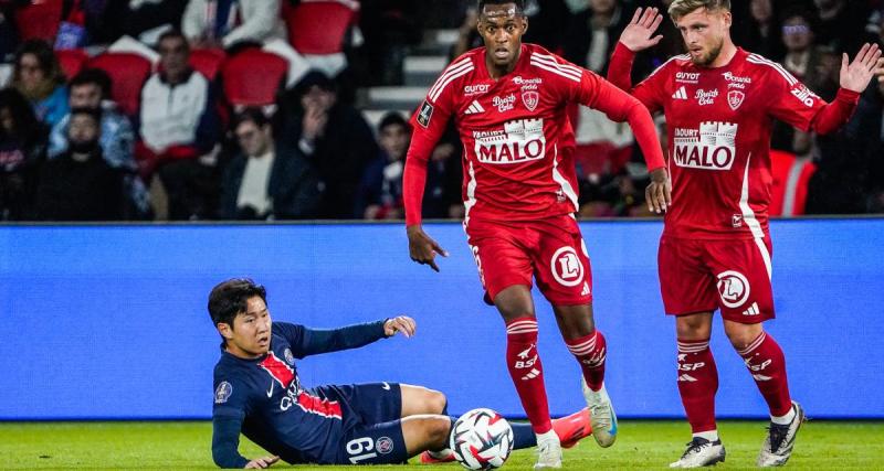  - À la pause, Brest et Bizot tiennent tête au PSG