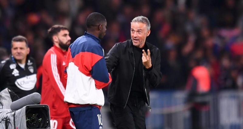  - PSG - Brest : la superbe sortie de Luis Enrique sur Ousmane Dembélé