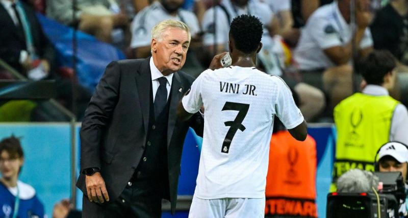  - Real Madrid : les discours forts d'Ancelotti et Carvajal sur Vinicius, inondé d'insultes