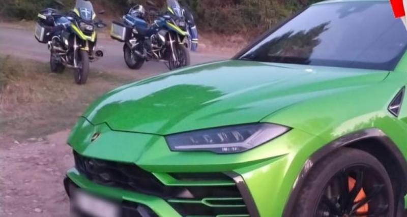  - Il monte à 173 km/h avec son Lamborghini Urus sur les routes de Corse, mais repart à pied 