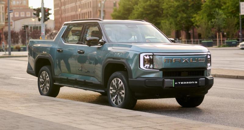  - Maxus eTerron 9 : le pick-up électrique chinois débarque en Europe