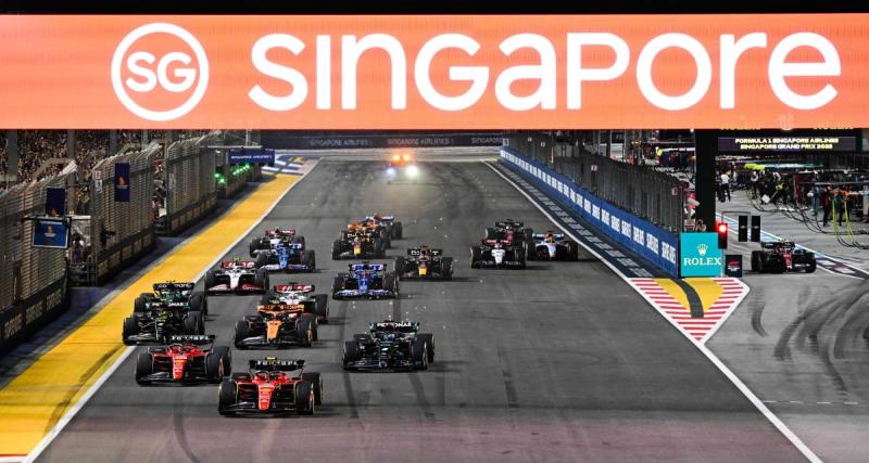  - Le programme TV du GP de Singapour de F1, chaînes et horaires en direct