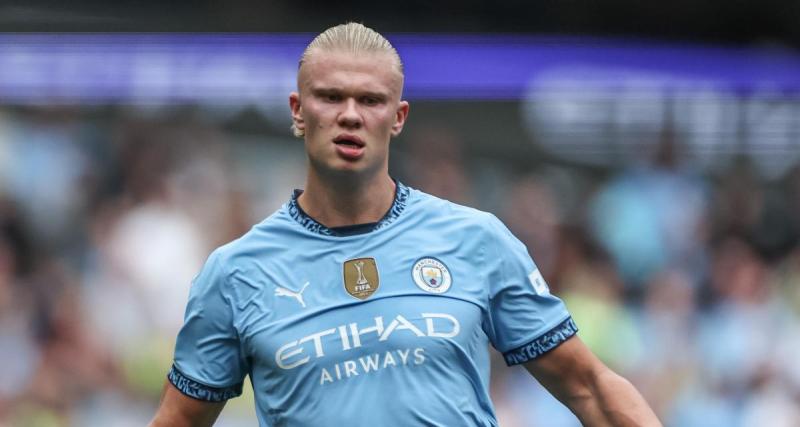  - Manchester City : la blague de Guardiola sur les buts de Haaland