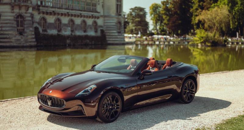  - Maserati GranCabrio Folgore Tignanello : ivre d'élégance