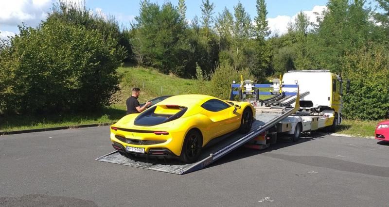 Une Ferrari flashée en excès de vitesse, l’automobiliste n’a plus que ses yeux pour pleurer