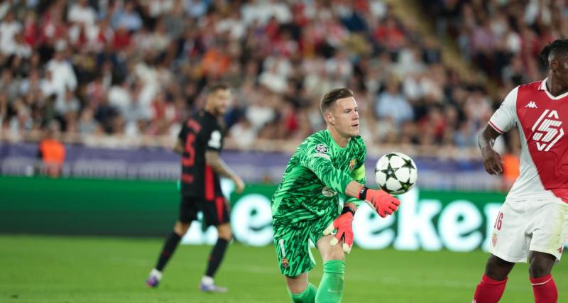  - Monaco - Barça : ter Stegen revient sur le carton rouge d'Eric Garcia