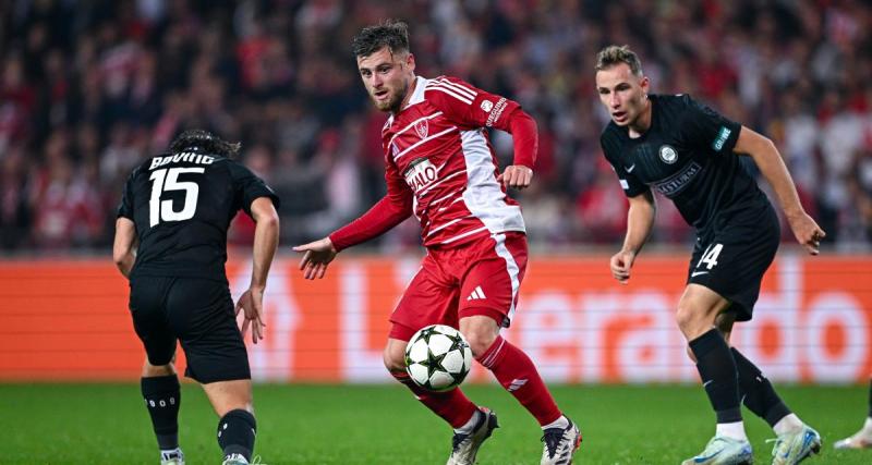  - Brest - Sturm Graz : la fierté de Magnetti après son but historique