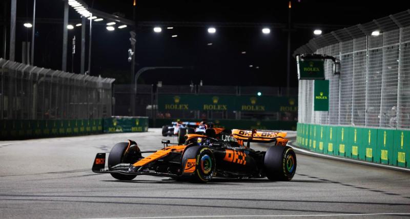  - GP de Singapour de F1 : McLaren répond à Ferrari, le classement des essais libres 2