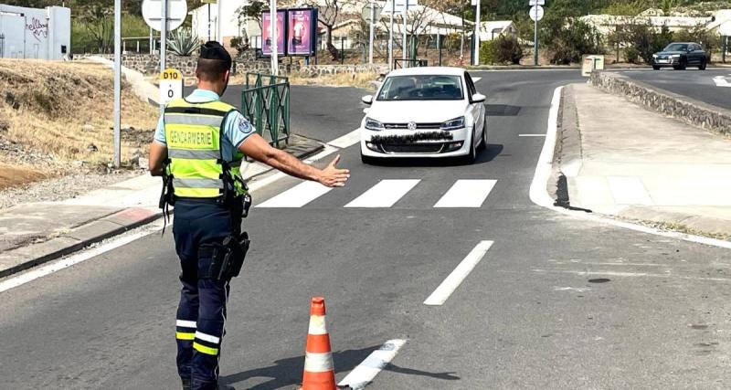  - Pas d’assurance, pas de permis, conduit sous stupéfiants… Sacrée journée pour les gendarmes de La Réunion 