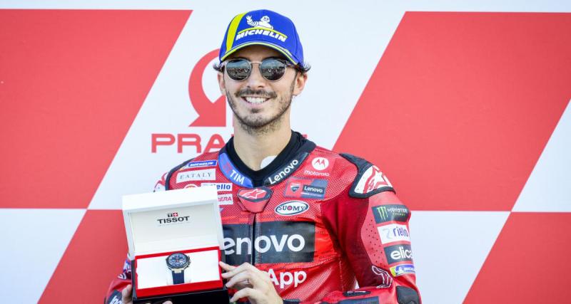  - MotoGP : Bagnaia remporte la course sprint à Misano et revient à quatre points de Martin au classement général !