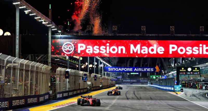  - GP de Singapour de F1 : Lando Norris signe une nouvelle pole position, la grille de départ