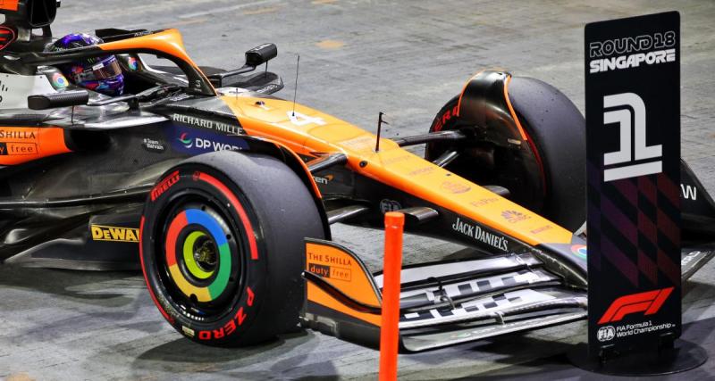  - Grand Prix de Singapour : Norris s'offre la pole position devant Verstappen, Hamilton 3e