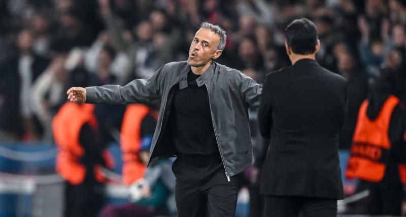  - PSG : l'énorme coup de nerfs de Luis Enrique contre un arbitre