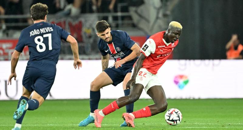  - À la pause, le PSG surpris par le Stade de Reims