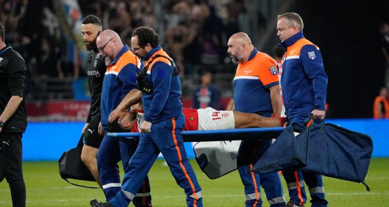  - Reims : sorti sur blessure contre le PSG, Reda Khadra touché au genou 