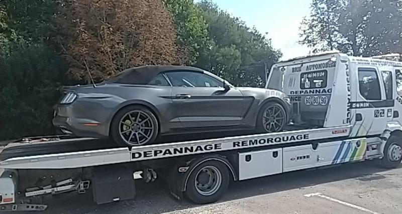  - Avec la Mustang de son ami, il se fait flasher à 171 km/h et laisse le bolide aux gendarmes 