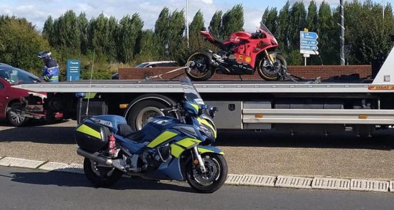  - Flashé à 215 km/h sur l'A28 : sa Ducati placée en fourrière et son permis envolé