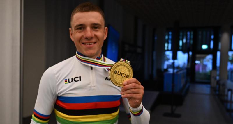  - Mondiaux : Evenepoel est revenu sur son succès et a reconnu avoir vécu le chrono le plus difficile de sa carrière