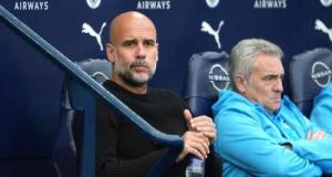 Manchester City : le geste violent de Guardiola après un but d'Arsenal