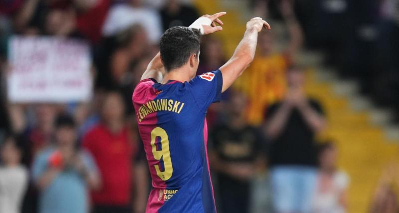  - Le Barça gère à la pause contre Getafe grâce à Lewandowski