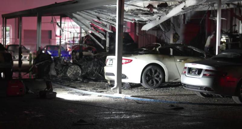  - McLaren, Maserati… Des voitures de luxe détruites dans un incendie en Floride 