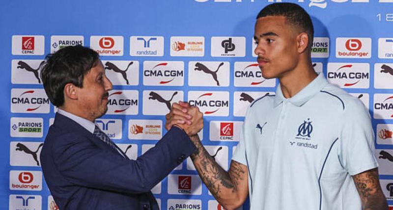  - OM : Pablo Longoria fan de Mason Greenwood