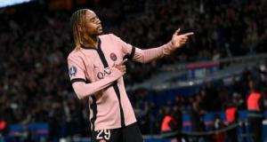 PSG : l’ouverture du score magnifique de Barcola contre Rennes